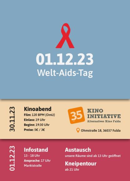 Kinoabend zum Welt-Aids-Tag 2023